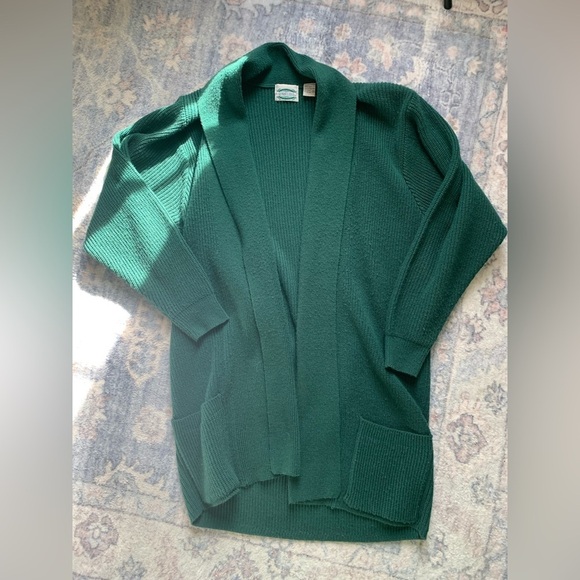 Separate Issue Sweaters - Separate issue Vintage Green Women's long Cardigan